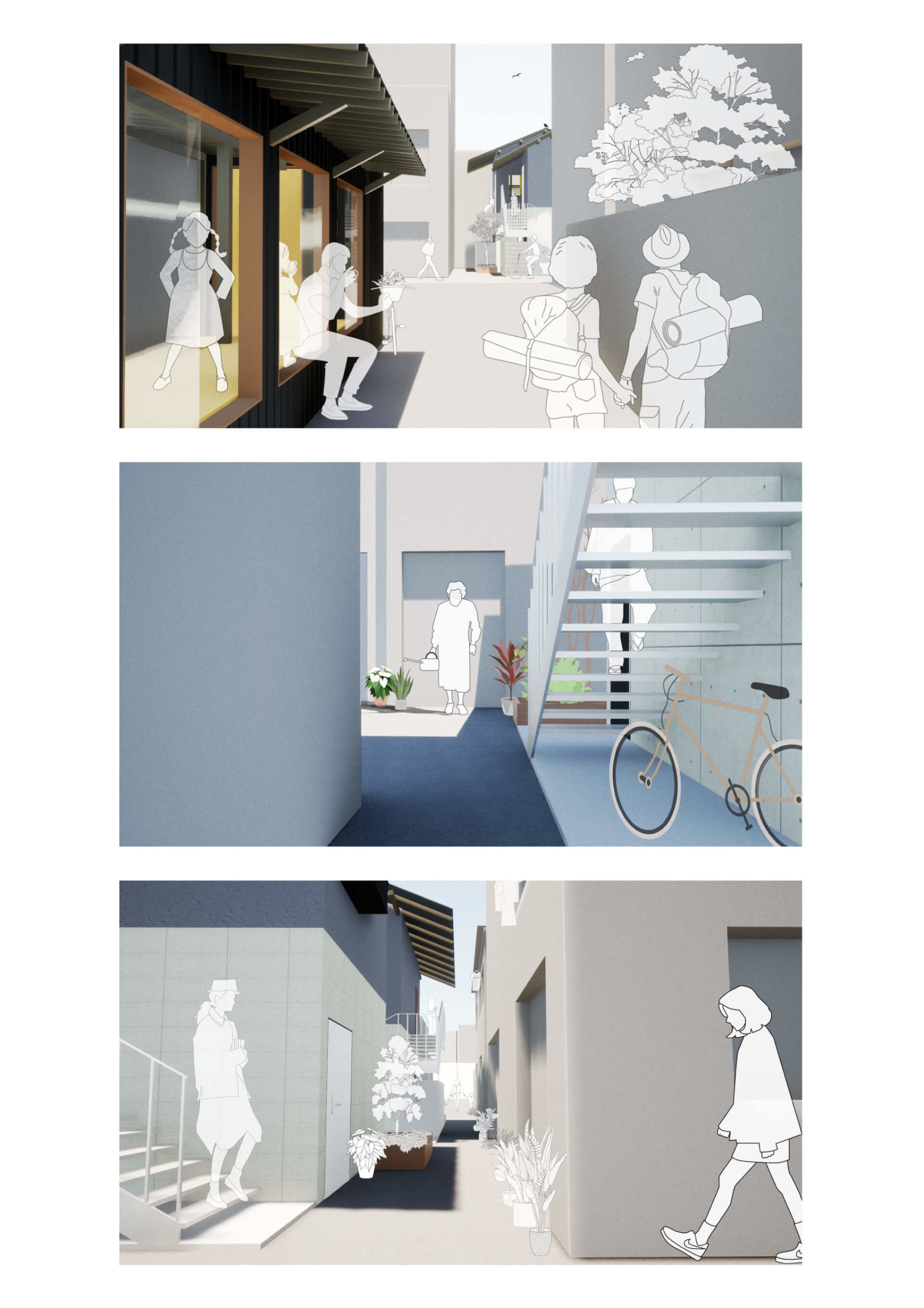 分散型宿泊施設による街のデザイン手法の提案-18