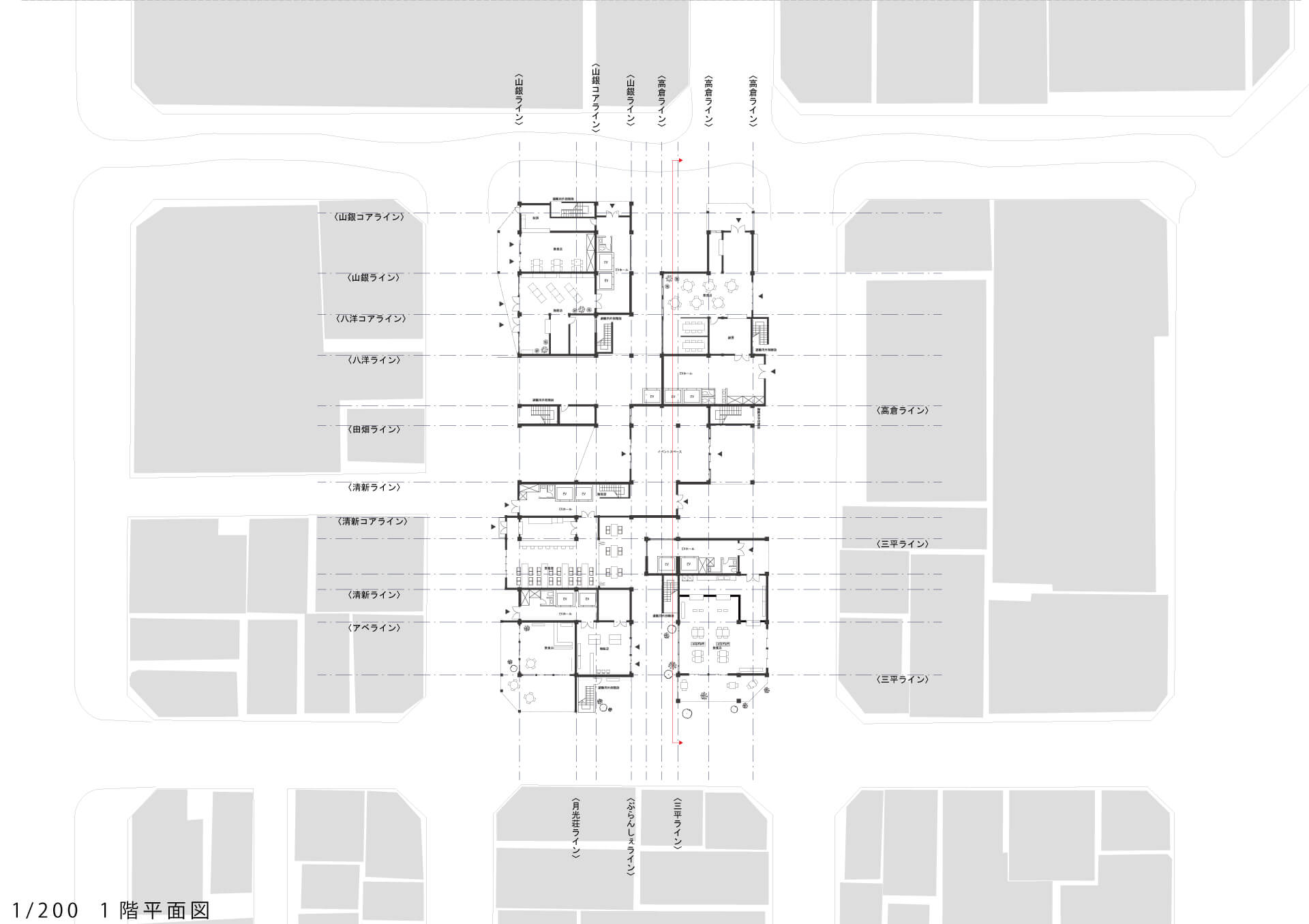 建築が巨大化する時 -雑居ビルの集積を基点とした段階的再開発手法--7