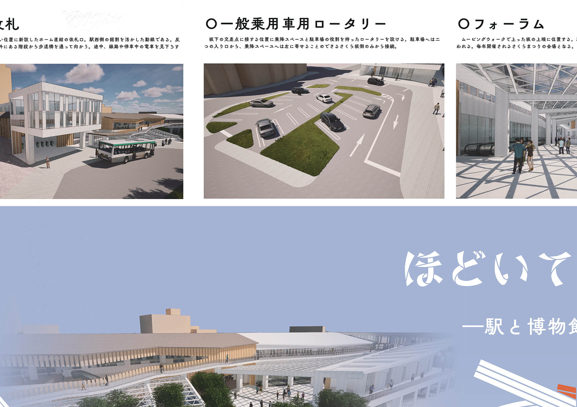 ほどいて、ムスブ。-駅と博物館の⽴体再編--2